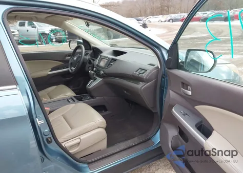 2014 Honda Cr-V Ex-L из США, поврежденный, VIN 5J6RM4H7XEL057892